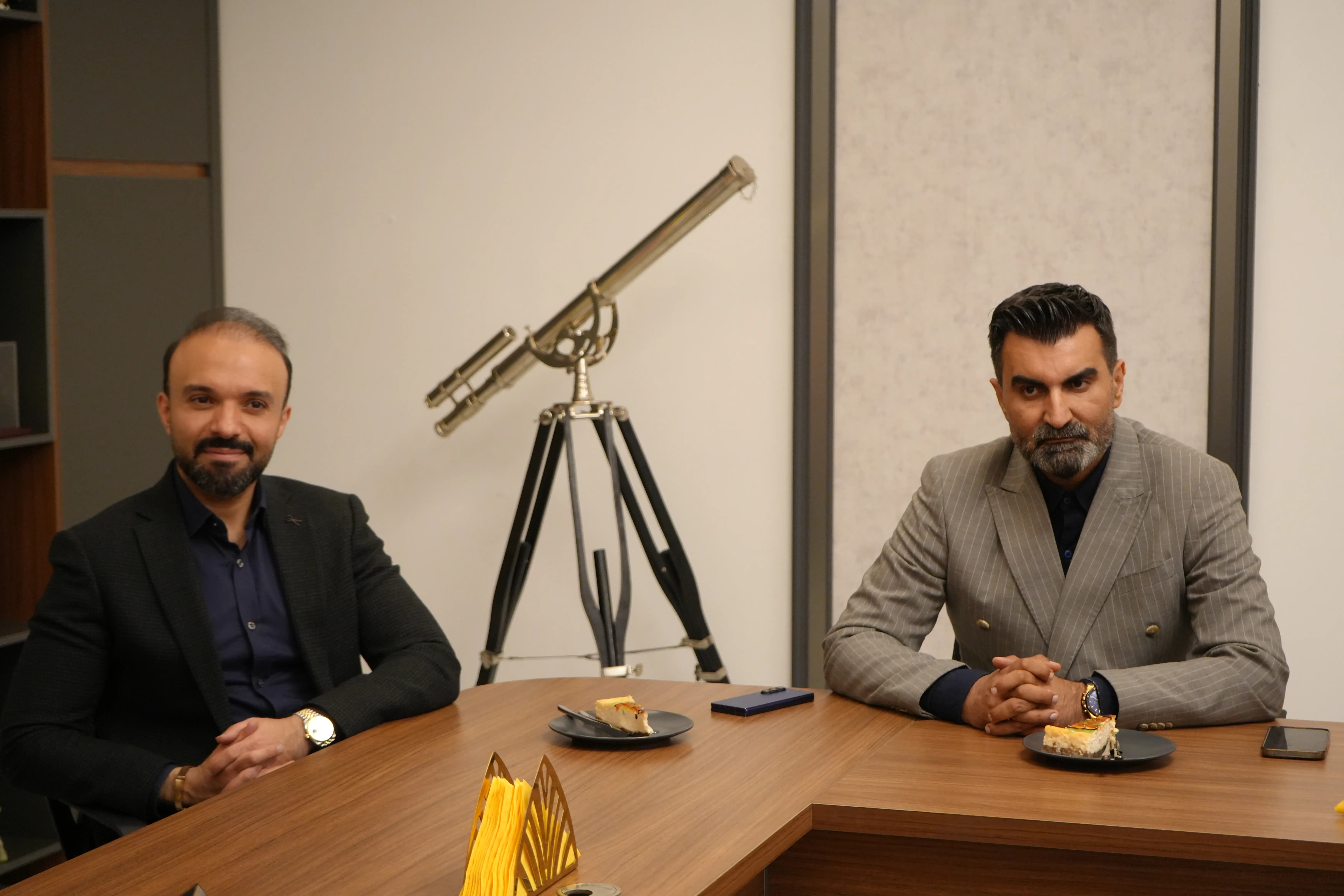 بازدید دکتر اسکویی رئیس پارک علم و فناوری آذربایجان شرقی